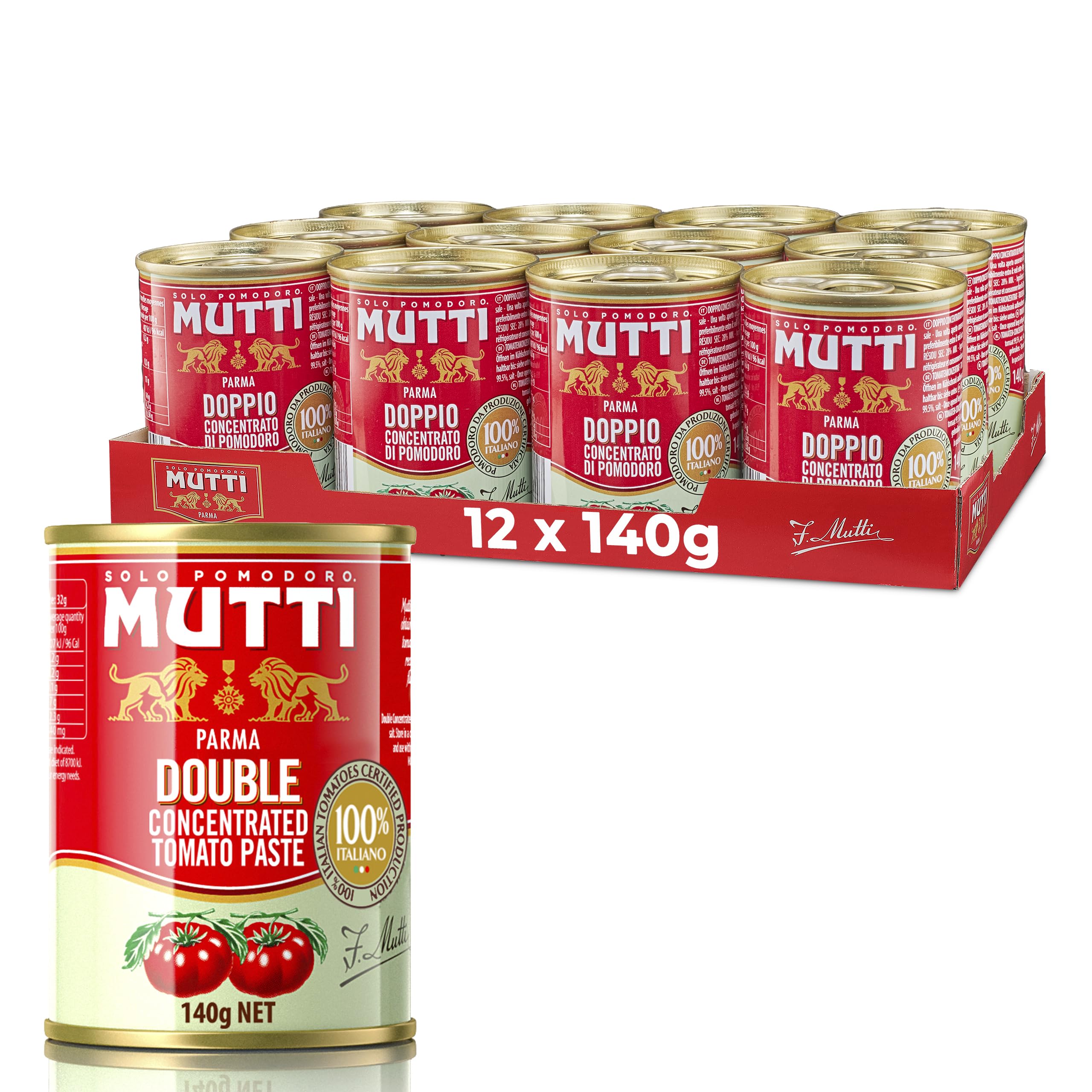 Mutti Tomato Paste Canned Tomatoes
