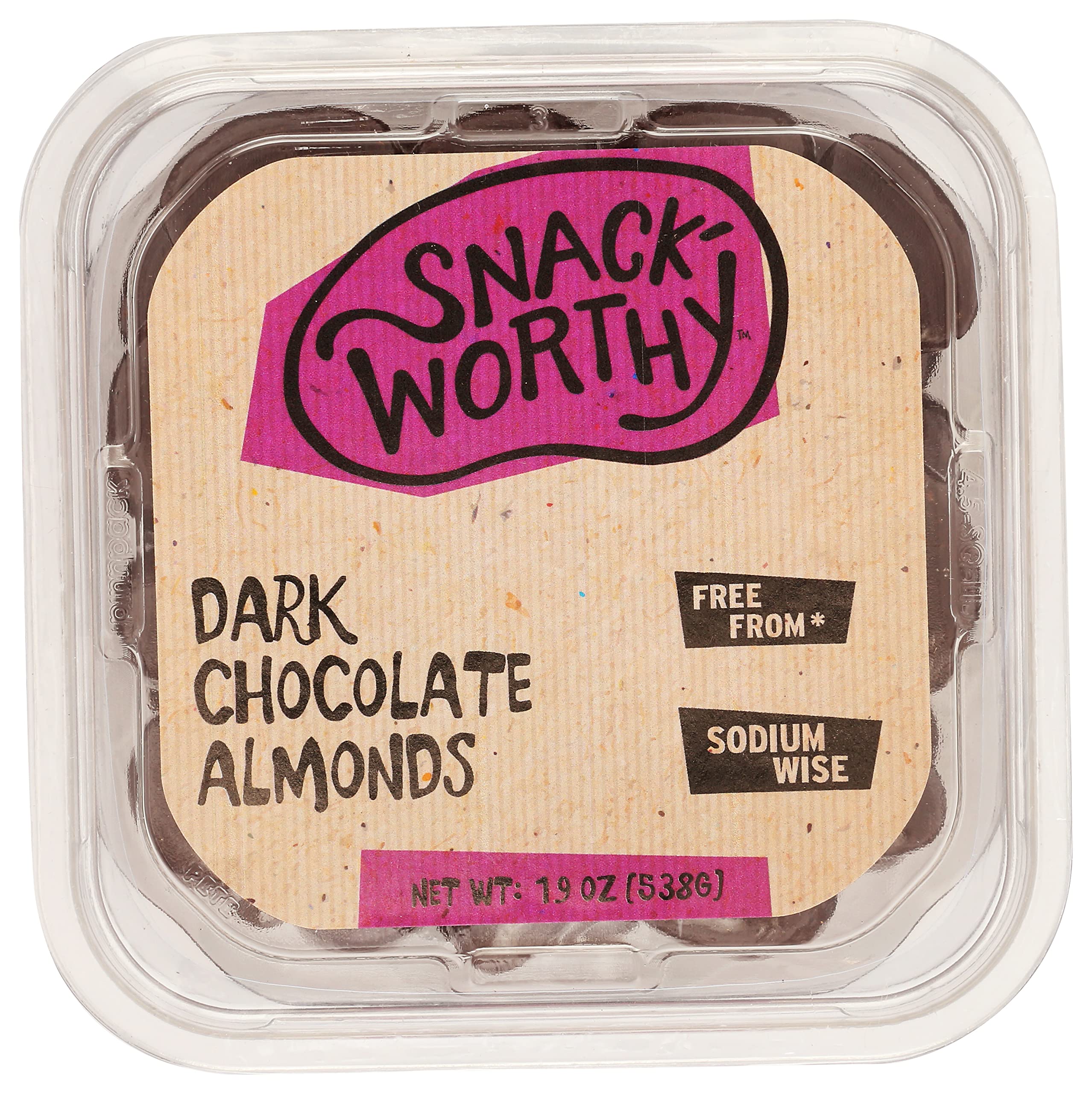 Snackworthy Eb Almonds Dark Chocolate