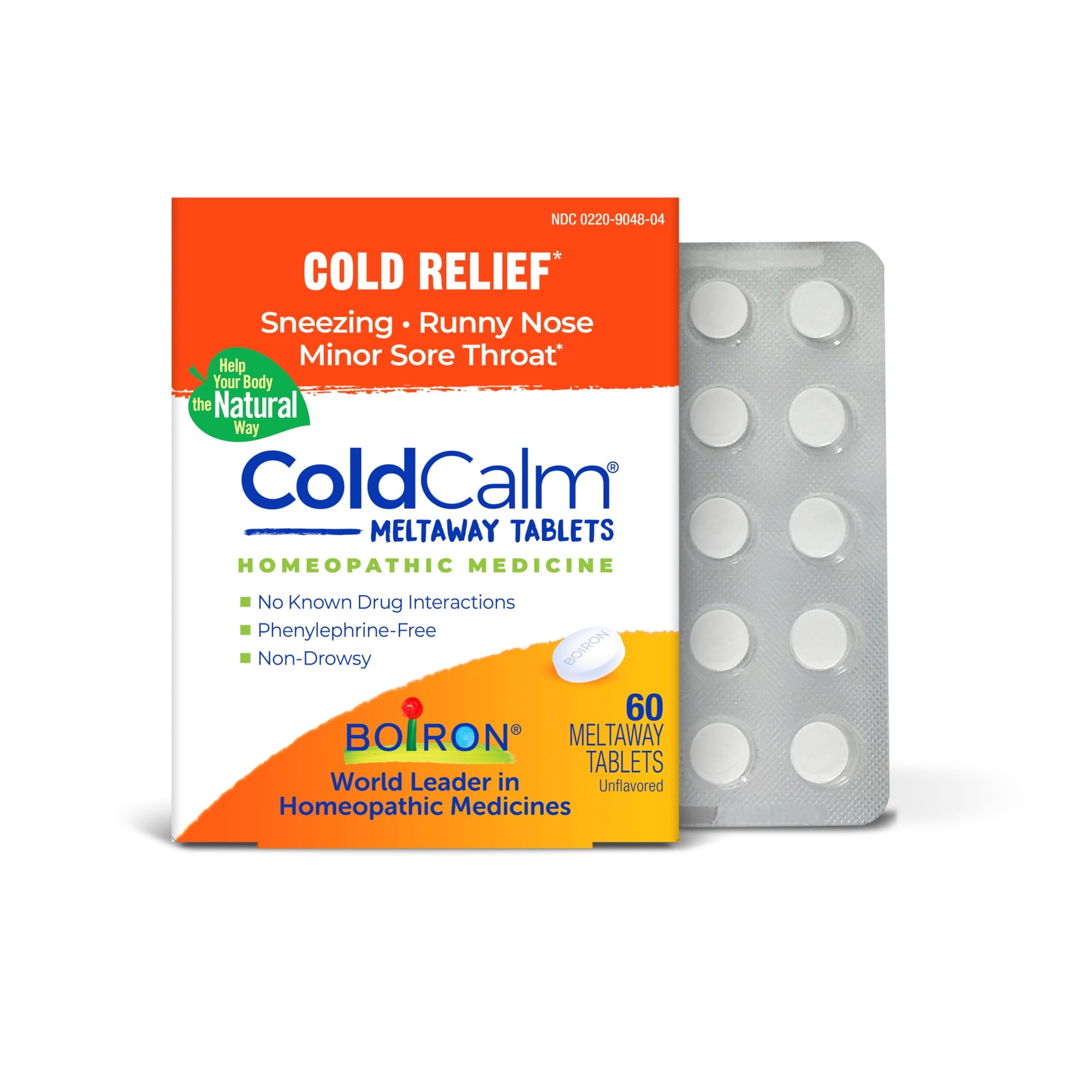 BOIRON (Pack of 7) Boiron ColdCalm 60 Tablets