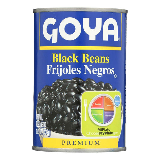 Goya - Beans Black 15.5 oz (Pack of 24)
