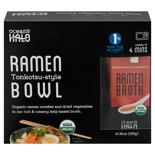 Oceans Halo Noodle Ramen Bowl 10.75 oz (Pack Of 6)