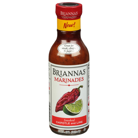 Briannas Marinade Smoked Chipotle 12 Oz (Pack Of 6)