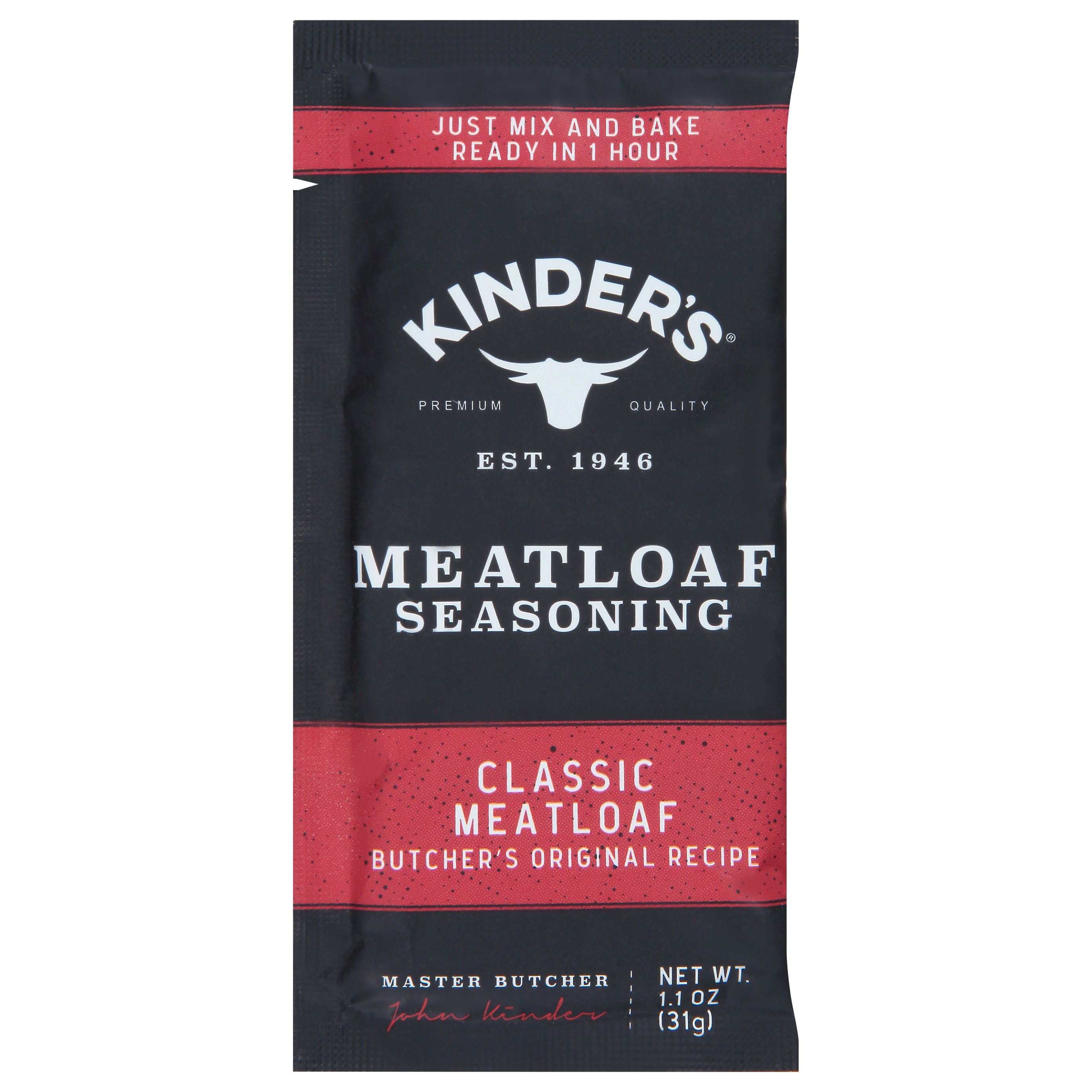 Kinder's Seasoning Meatloaf