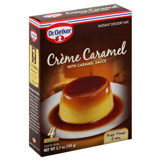 Dr Oetker Mix Creme Brulee Caramel 3.7 Oz (Pack Of 12)