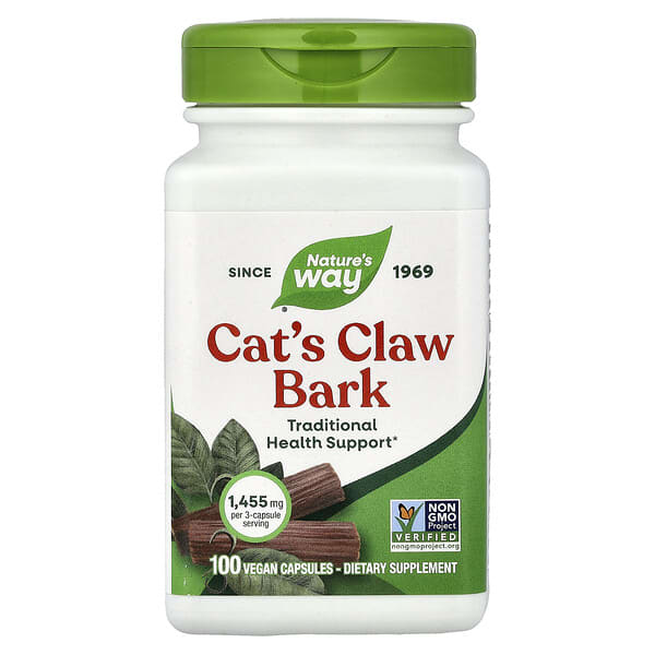Nature's Way Cats Claw Bark 100 Vegetable Capsule