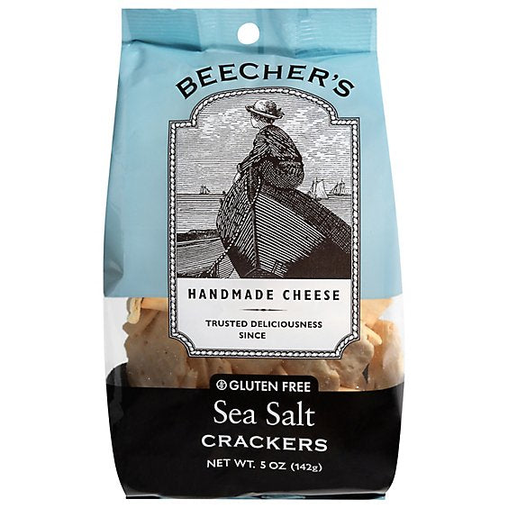 Beechers Sea Salt Crackers Alt Grains