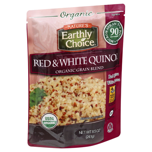 Natures Earthly Choice Grain Microwave Red Wh Quinoa O 8.5 oz (Pack Of 6)