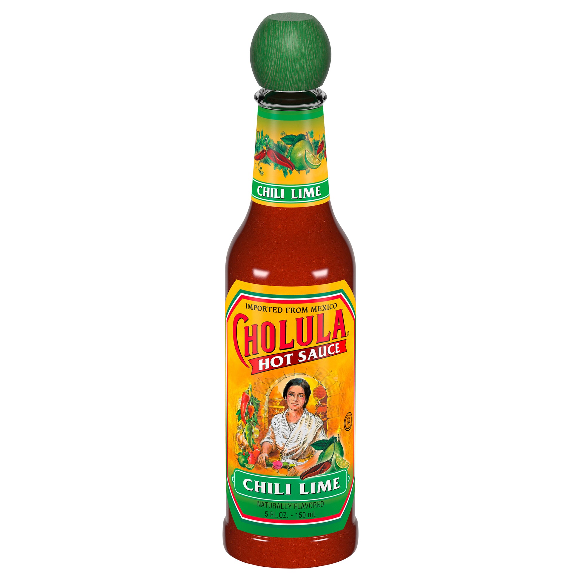 Cholula Sauce Hot Chili Lime 5 oz (Pack Of 6)