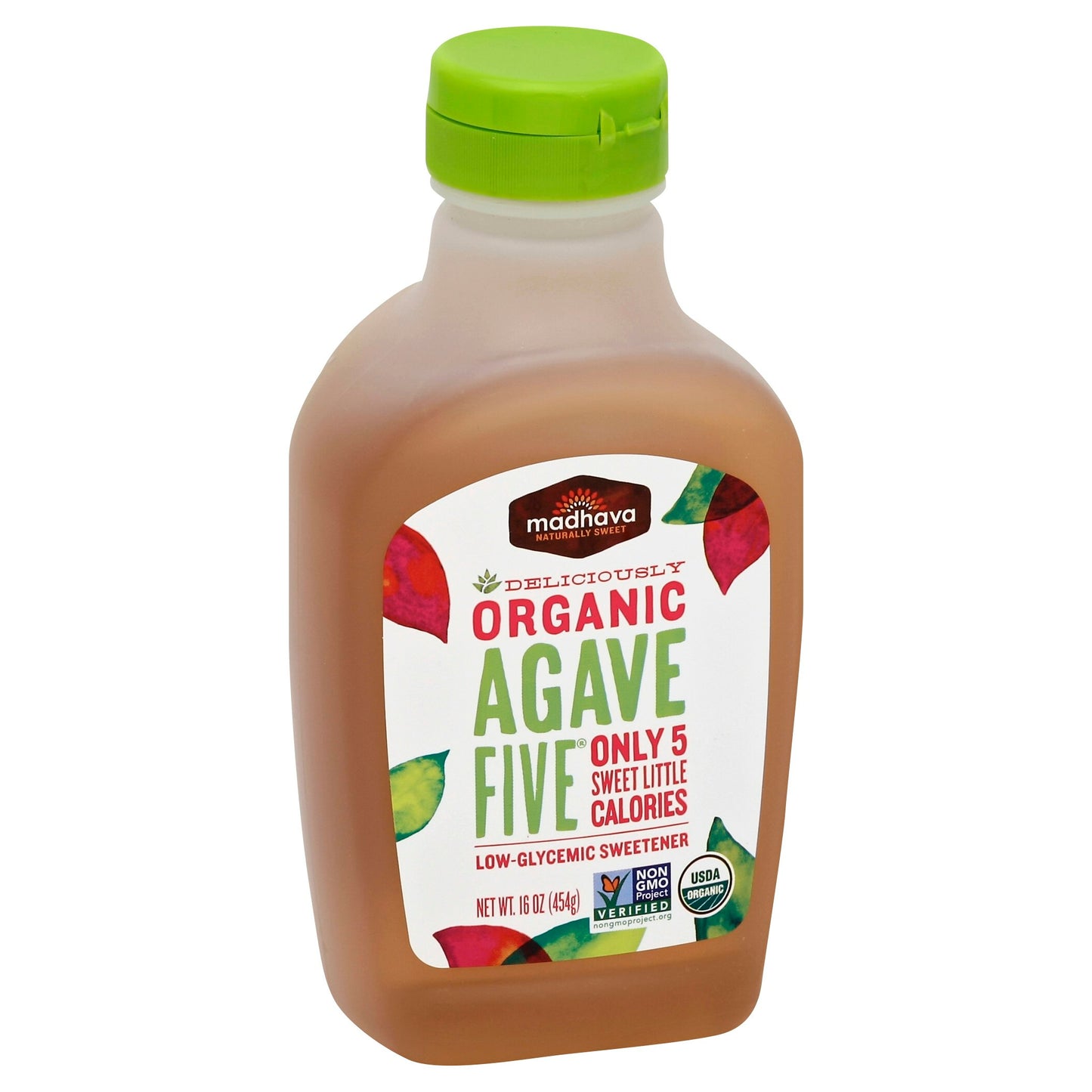 Madhava Agave Five Organic 16 Oz Pack of 6