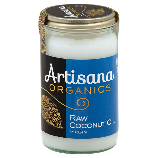 Artisana Organics Raw Virgin Coconut Oil - 14 Ounce (Pack of 6)