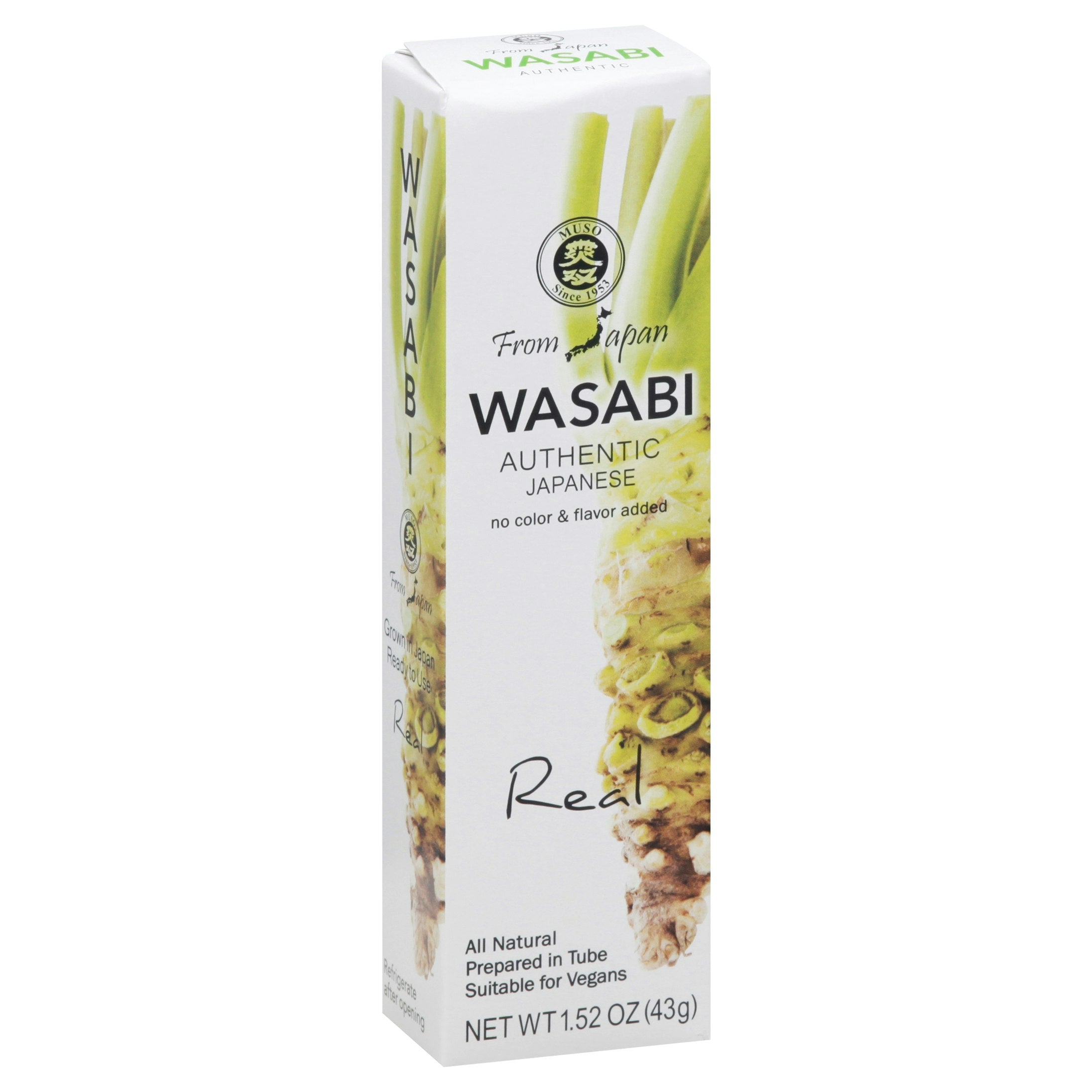 Muso From Japan Authentic Wasabi Paste