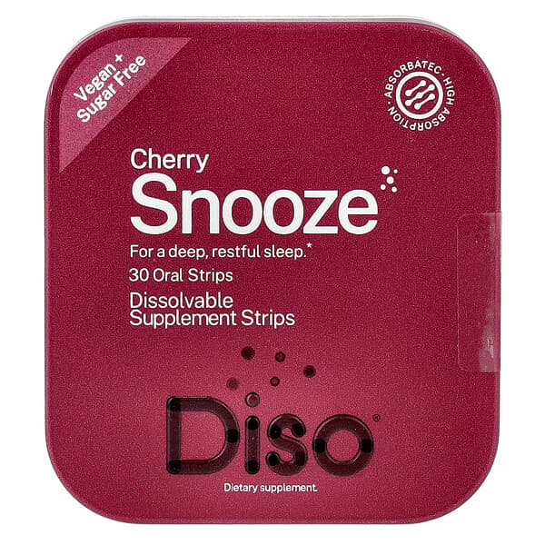 Diso Snooze Vegan Sugar Free Cherry Strip