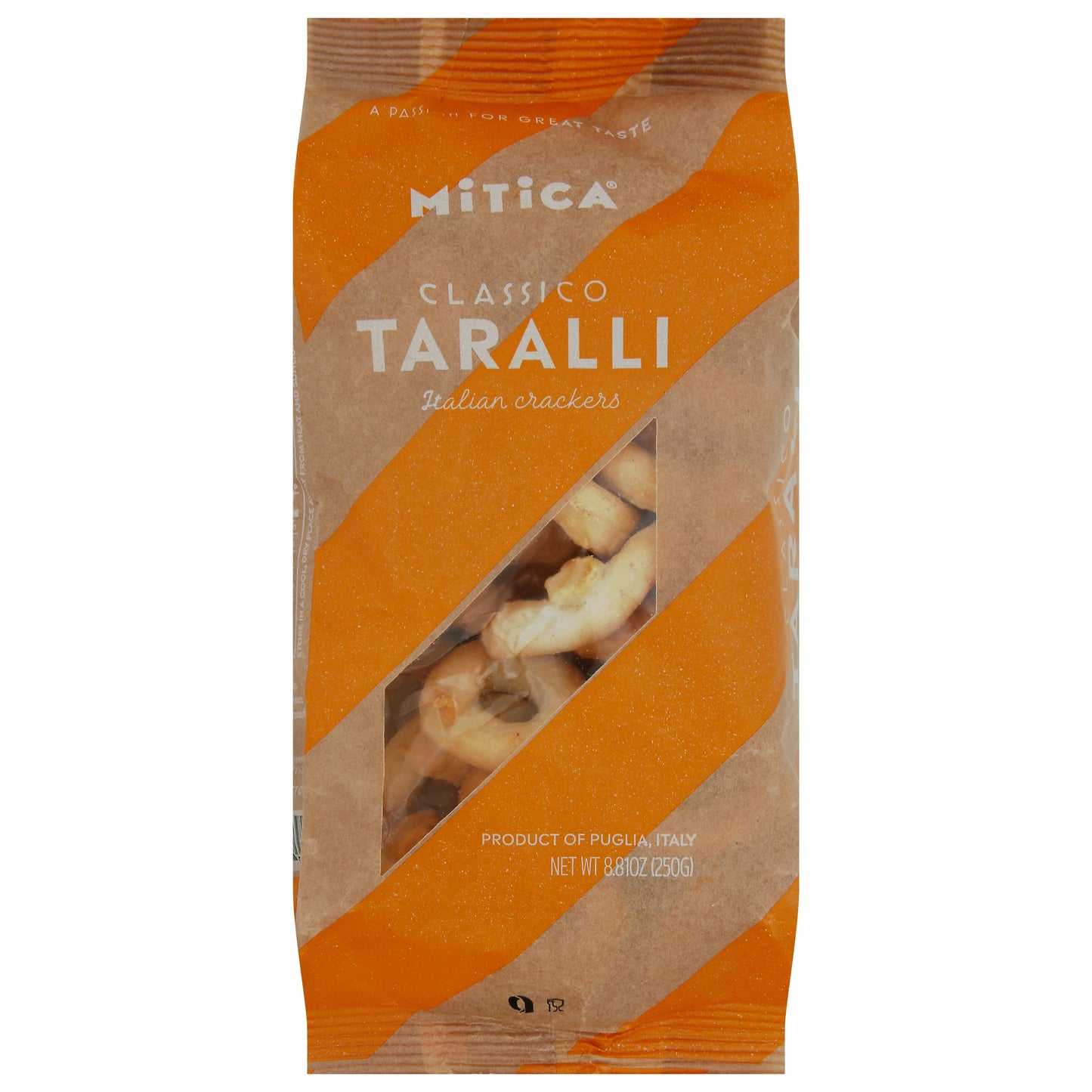 Mitica Taralli Classic 8 oz (Pack of 12)