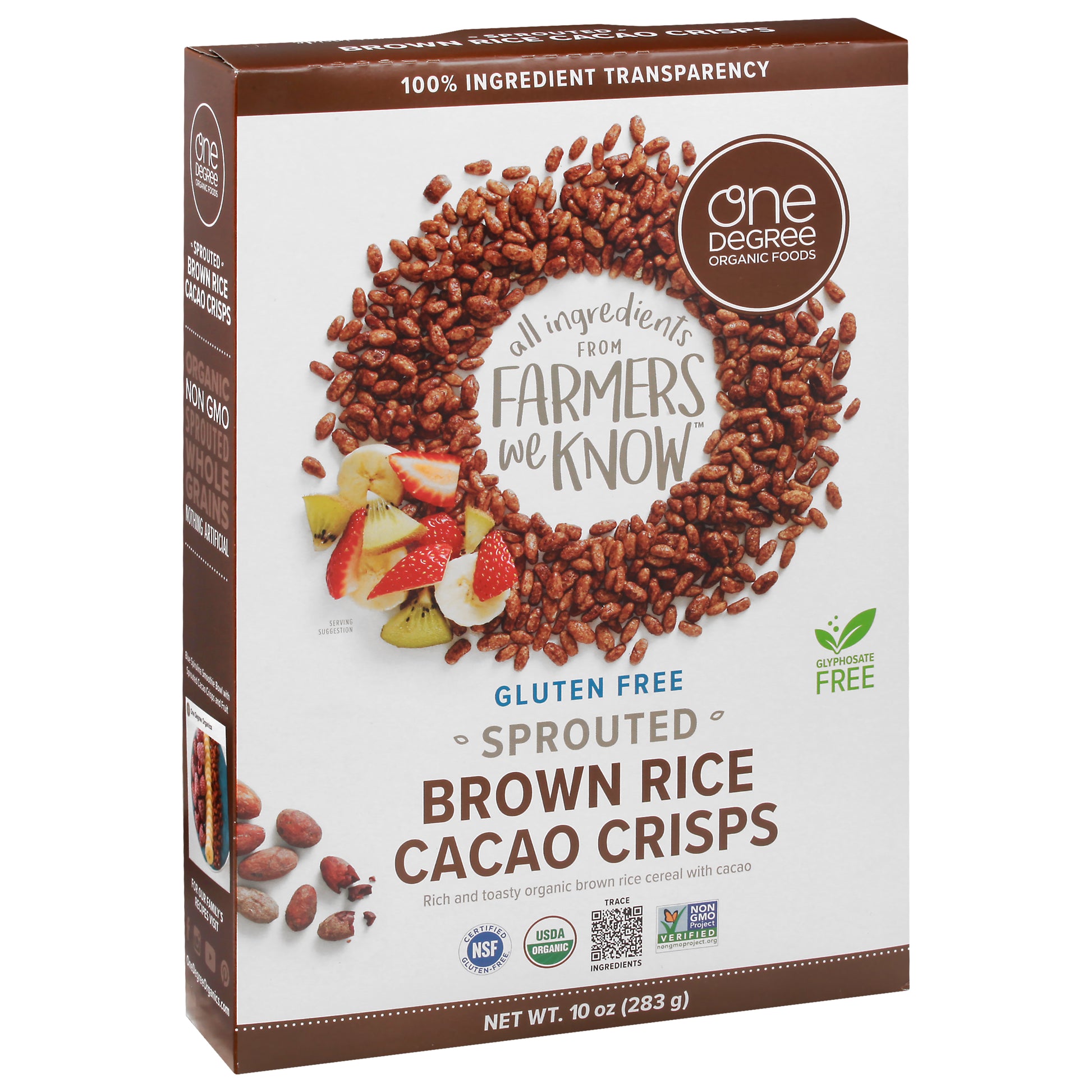 One Degree Cereal Rice Cacao Crisp B 10 oz (Pack Of 6)