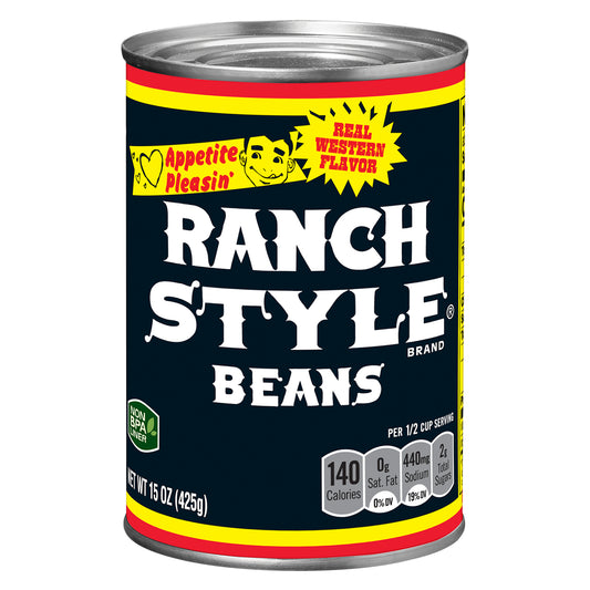 Ranch Style Bean Black 15 oz (Pack Of 12)