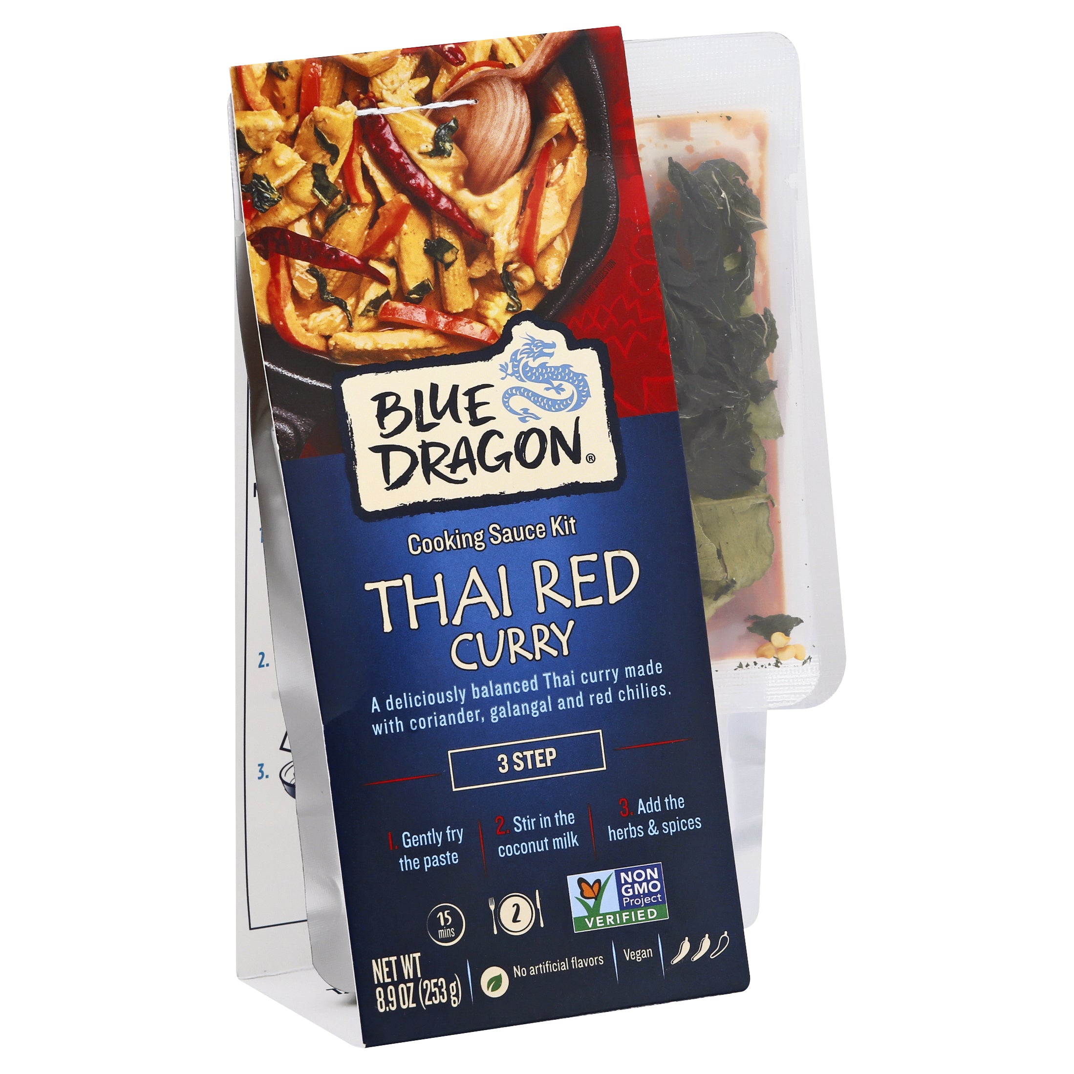 Blue Dragon Curry Kit Thai Red 3 Step