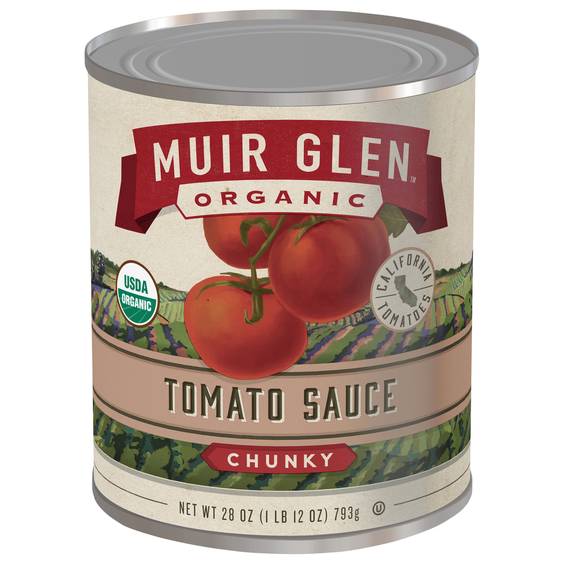 Muir Glen Tomato Sauce Chunk 28 oz (Pack Of 12)
