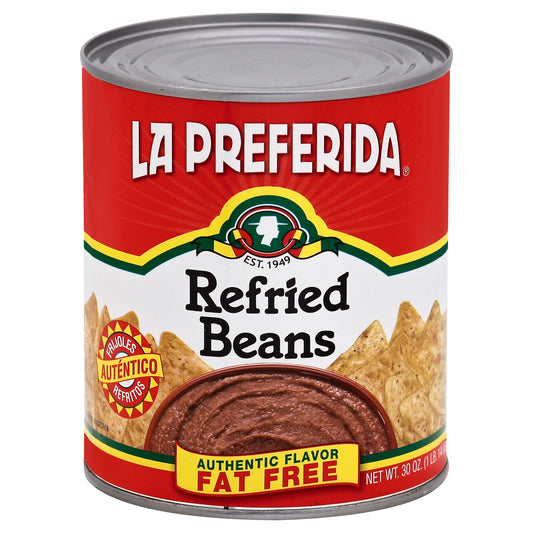 La Preferida Bean Refried Authentic 30 oz (Pack Of 12)
