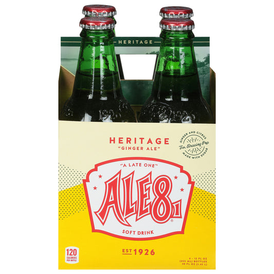 Ale 8 One Soda Heritage 48 Fo Pack of 6