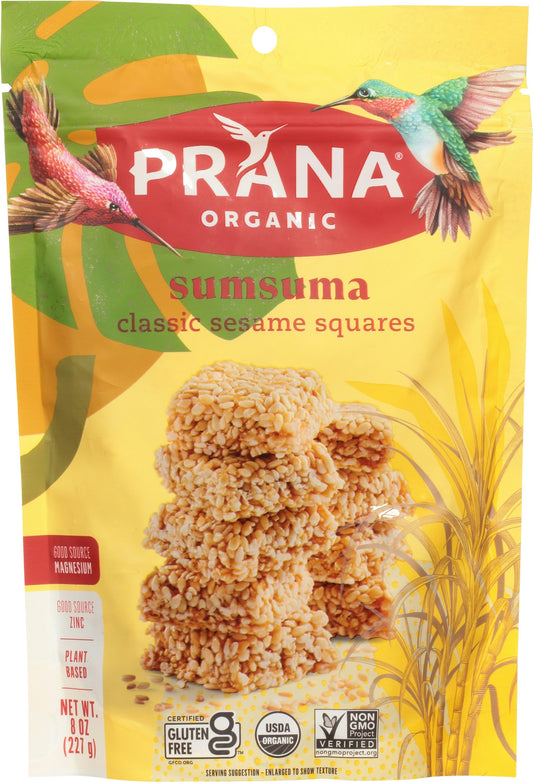 Prana Sesame Square Sumsuma 8 Oz (Pack Of 6)