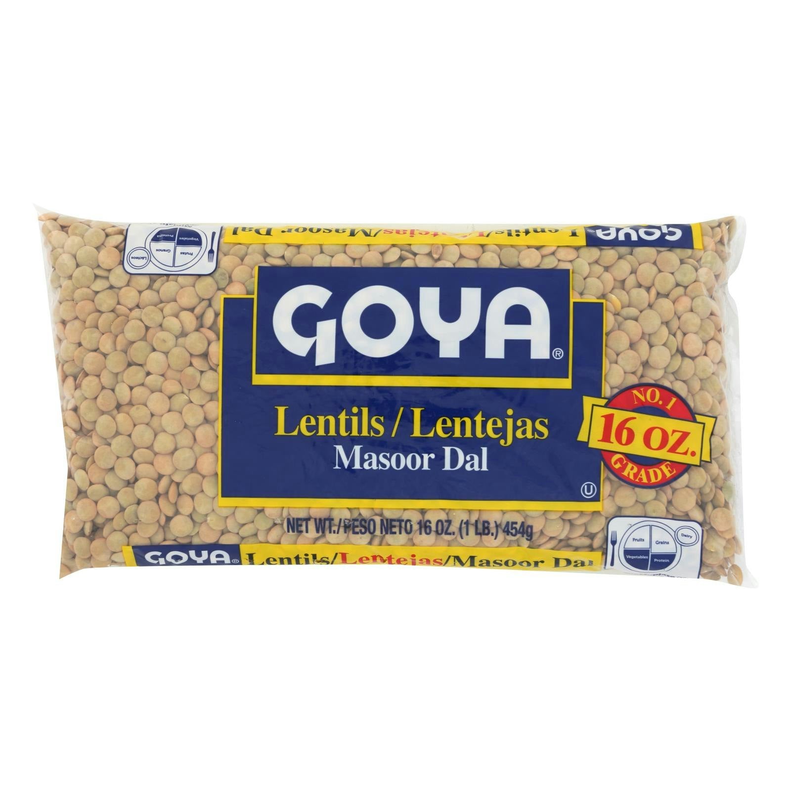 Goya - Beans Lentil 16 oz (Pack of 24)