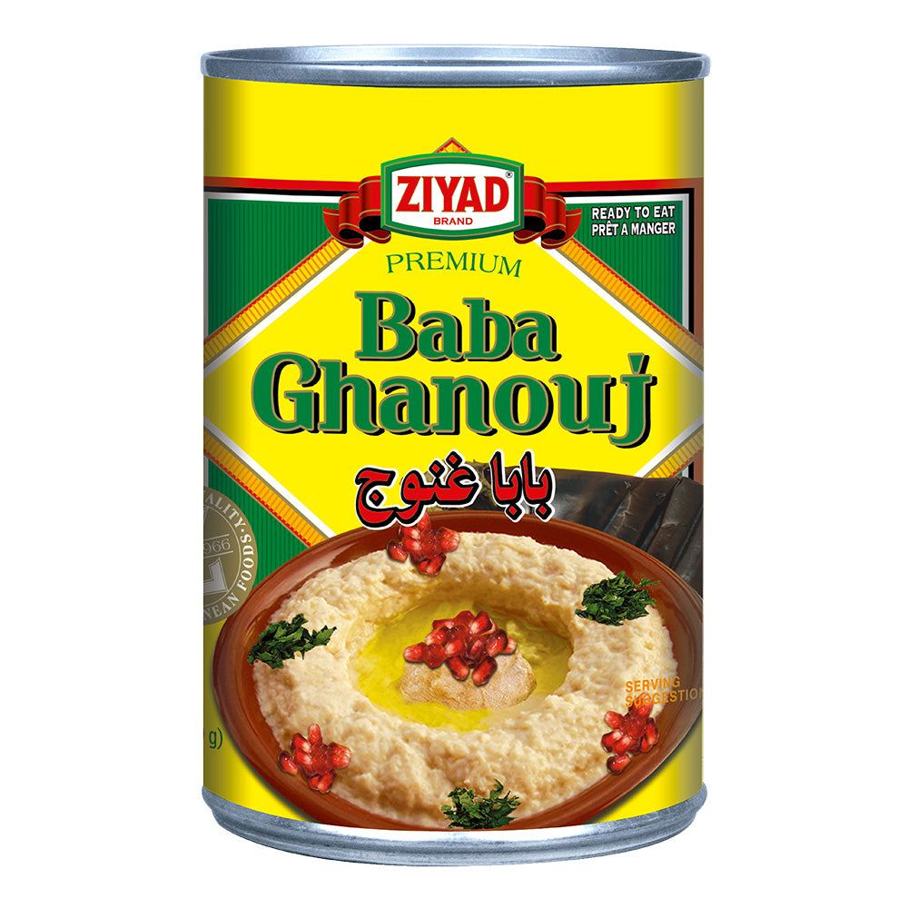 ZIYAD (Pack of 12) Ziyad Dip Baba Ghanouj Eggplant 13 Oz