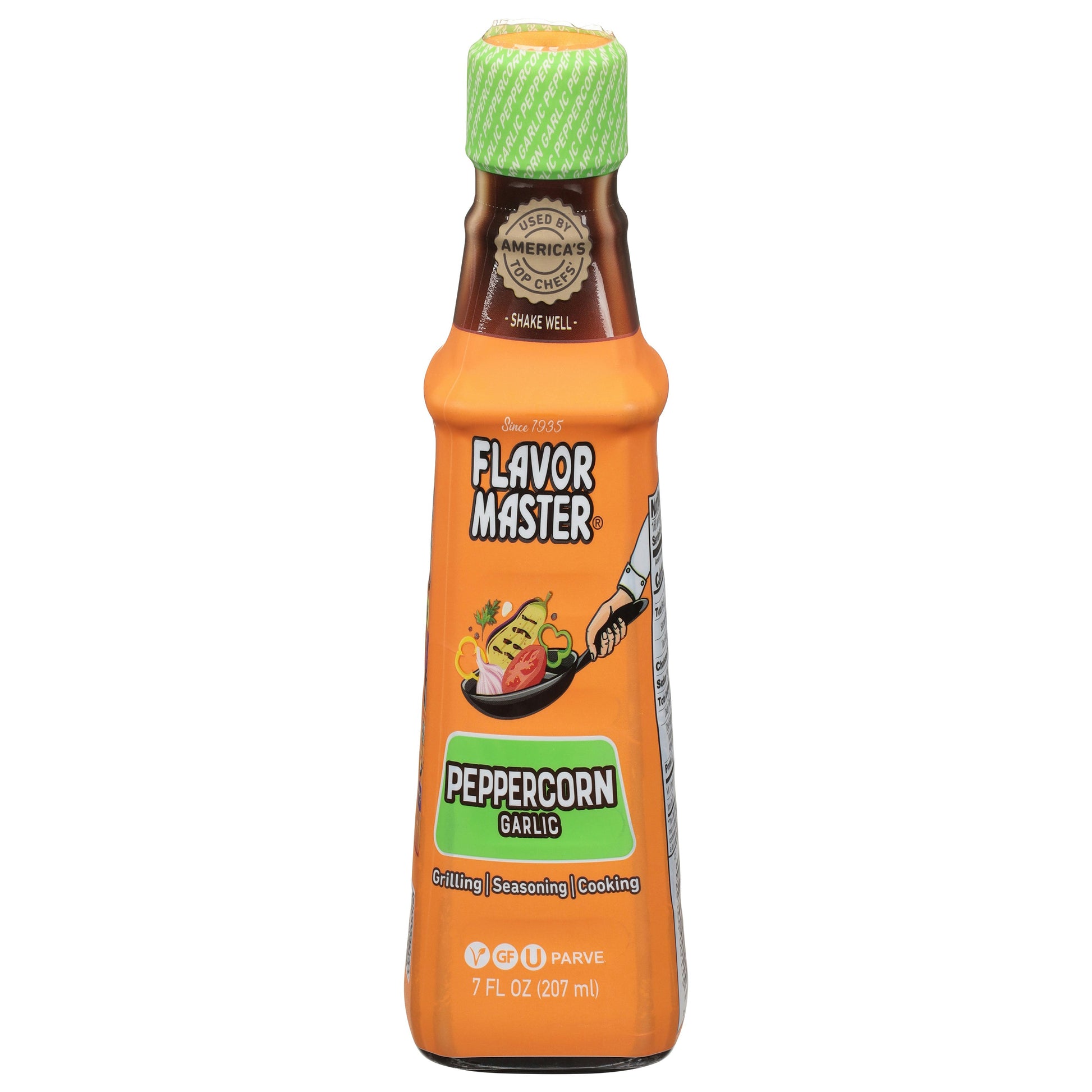 Flavor Master Seasoning Pprcorn Garlic - 7 OZ (Pack of 6)