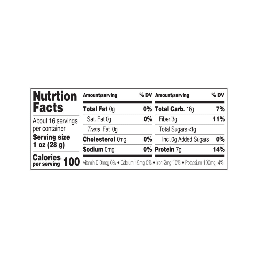 ZIYAD (Pack of 18) Ziyad Bean Large Whole Lentils 16 Oz