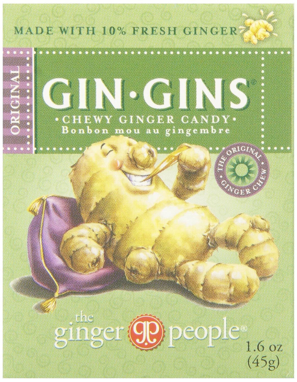 Ginger People Ginger Chewy Original Travel