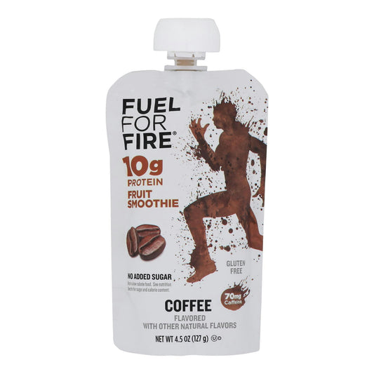 Fuel For Fire Coffee Smoothie, Coffee 4.5 Oz Pack of 12