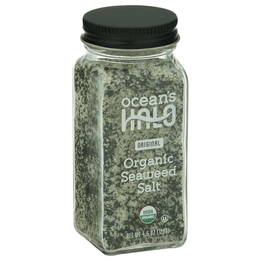 Oceans Halo Seasoning Seaweed Salt 4.5 Oz Pack of 6