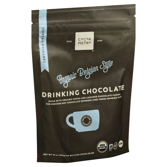 Cocoa Metro Hot Drinking Chocolate Mix 10 Oz (Pack of 6)