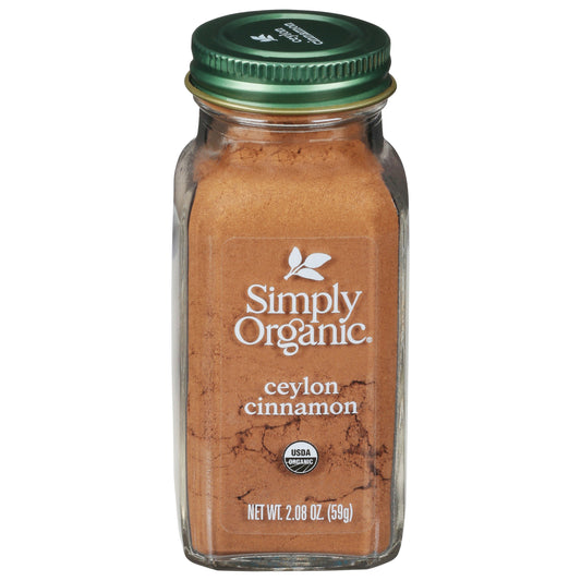Simply Organic Cinnamon Ceylon 2.1 oz (Pack of 6)