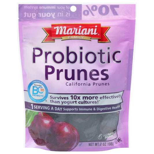 Mariani Prunes Probiotic Pitted 7 Oz (Pack of 12)
