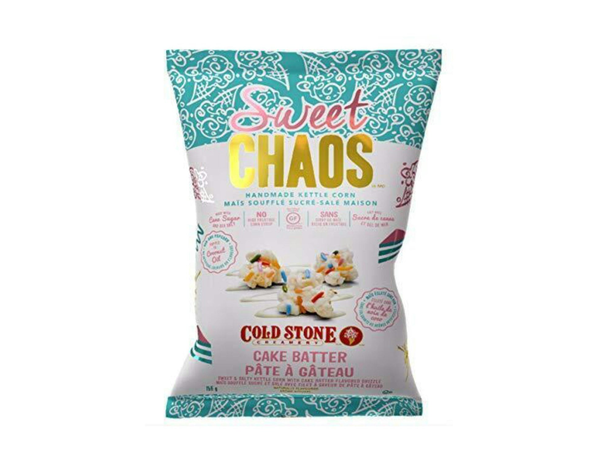 Sweet Chaos Cake Batter Popcorn - 5.5 oz (Pack of 12)