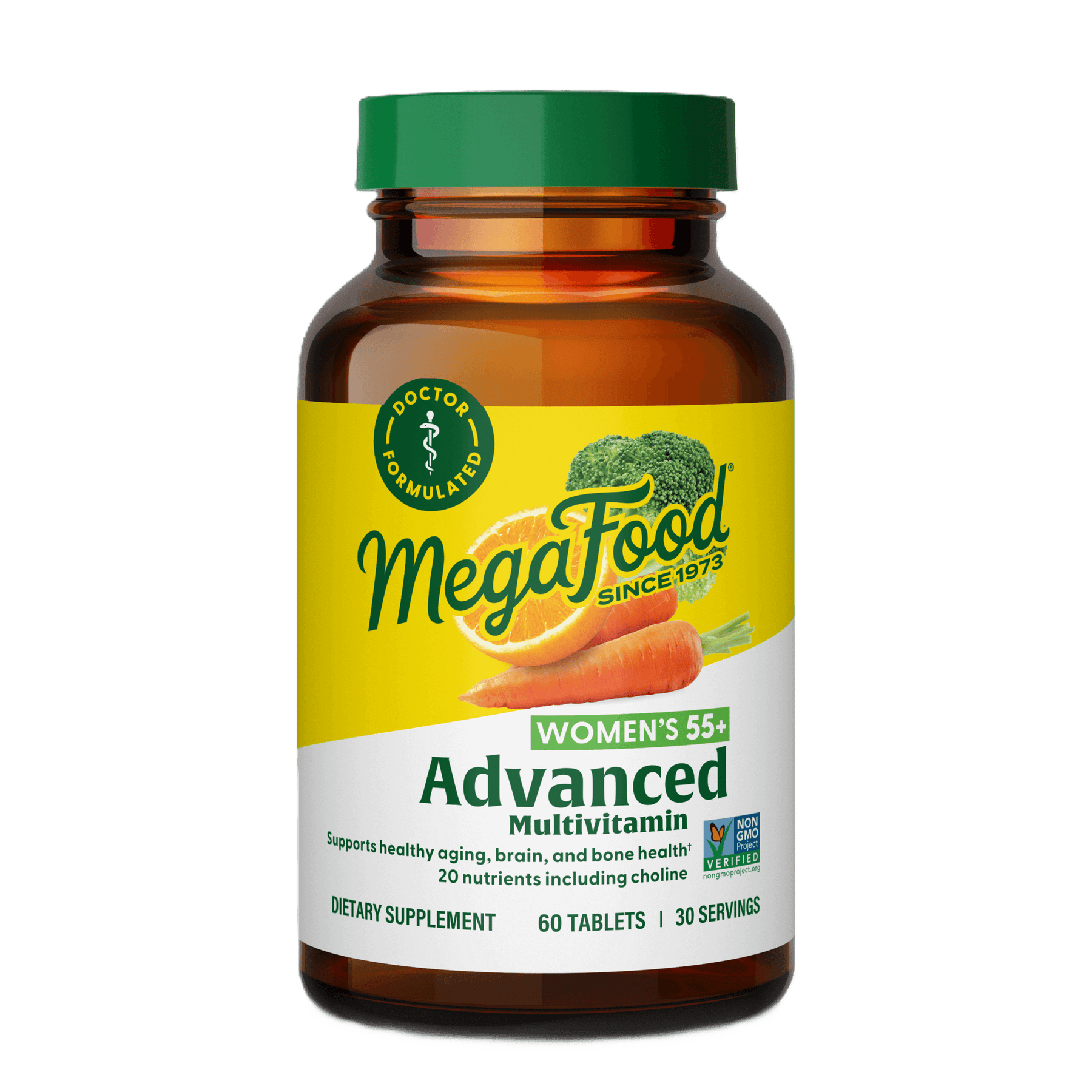 MEGAFOOD (Pack of 3) MegaFood Women’s Multi 55 Plus Multivitamin Tablets 30 Each