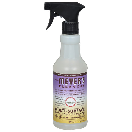 Mrs Meyers Clean Day Cleaner Multi Compassion Flower 16 fl oz (Pack of 6)