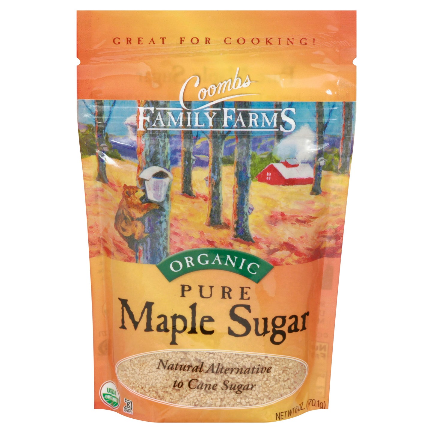 Coombs Family Farms Sugar Maple Organic 6 Oz Pack of 6