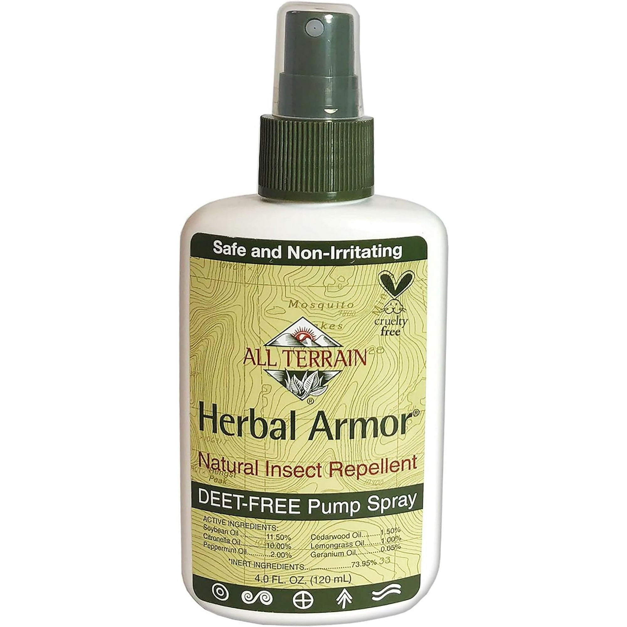 ALL TERRAIN (Pack of 7) All Terrain Herbal Armor Spray Each 4 Oz