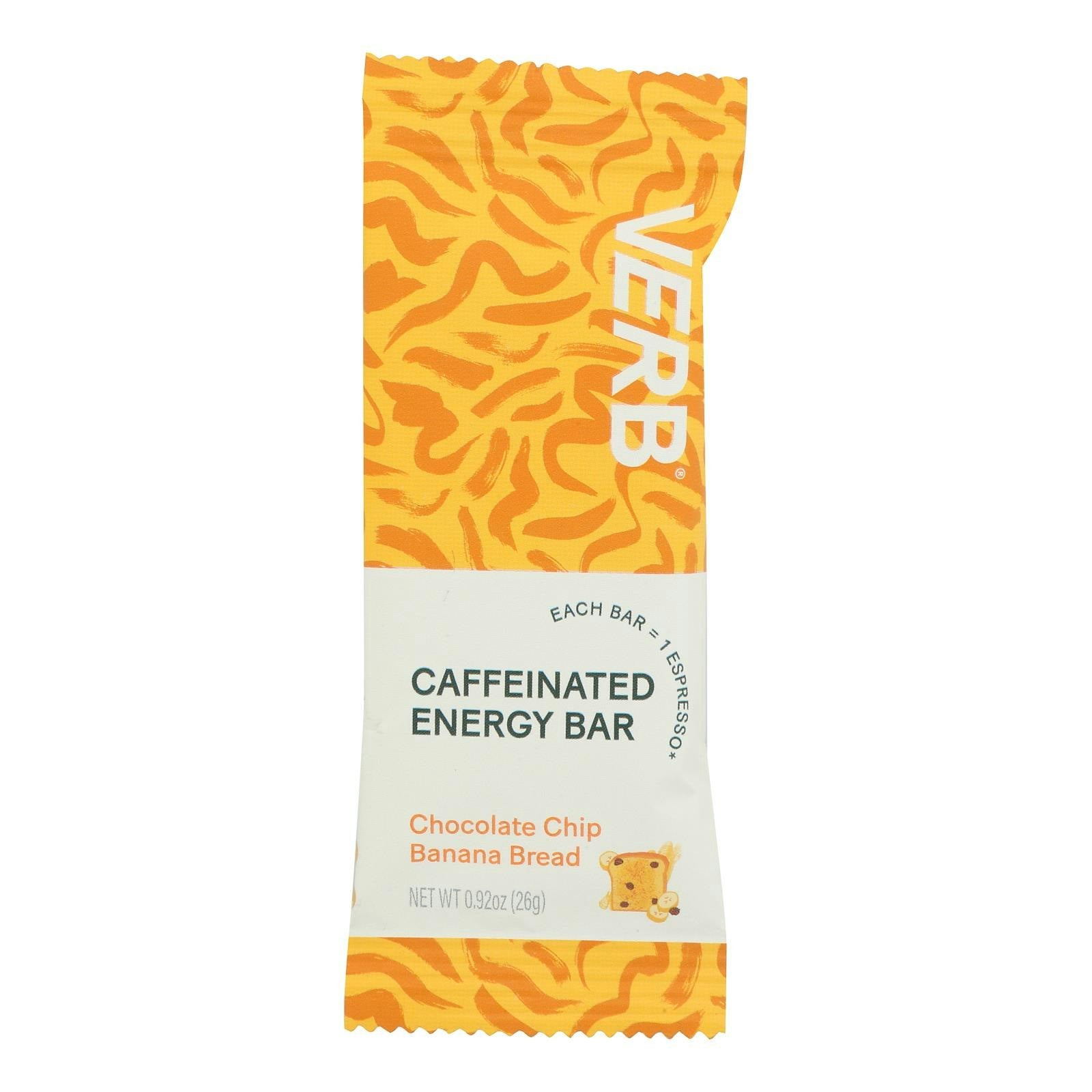 Verb Energy Bar Chocolate Chip Banana Bread -.92 oz
