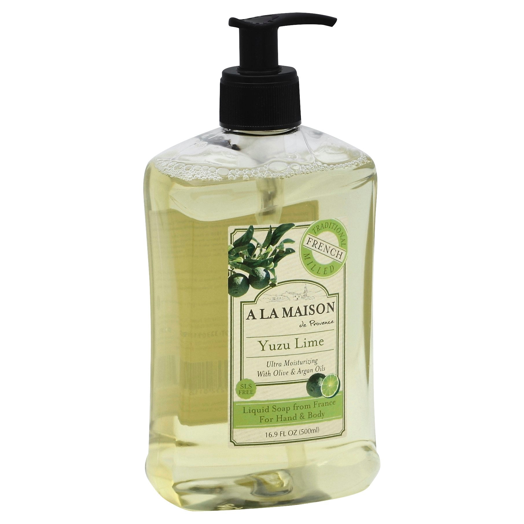 A La Maison Soap Liquid Yuzu Lime 16.9 Fo