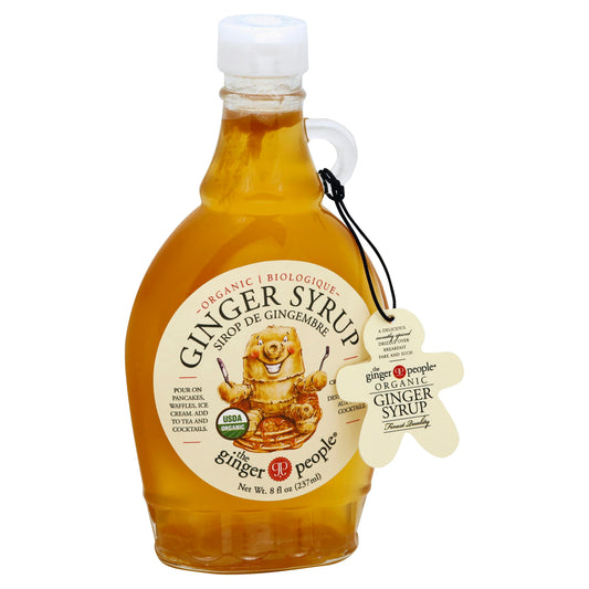 Ginger People Ginger Syrup Fijian Organic 8 Oz Pack of 12