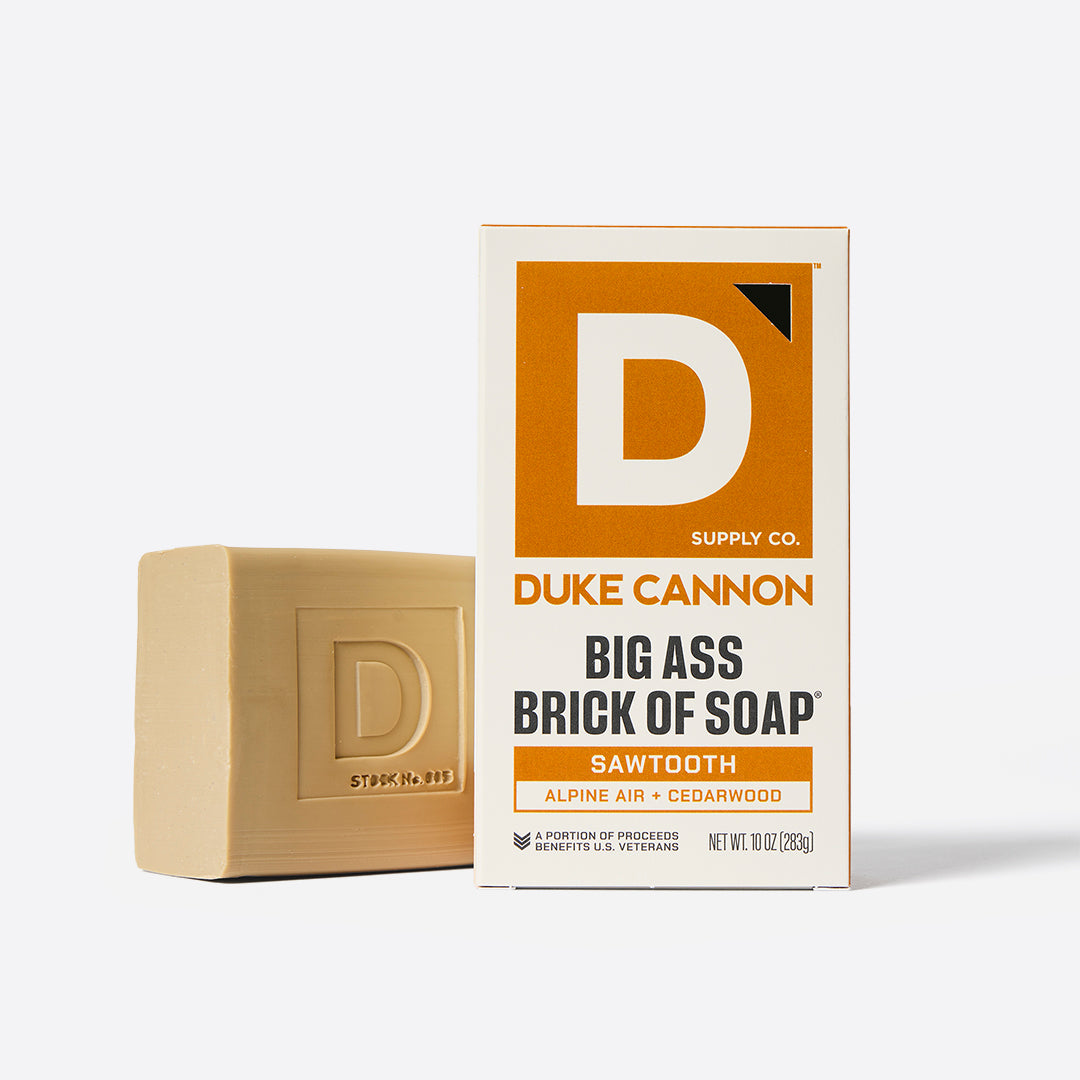 DUKE CANNON (Pack of 8) Duke Cannon Sawtooth Body Bar Soap 10 Oz