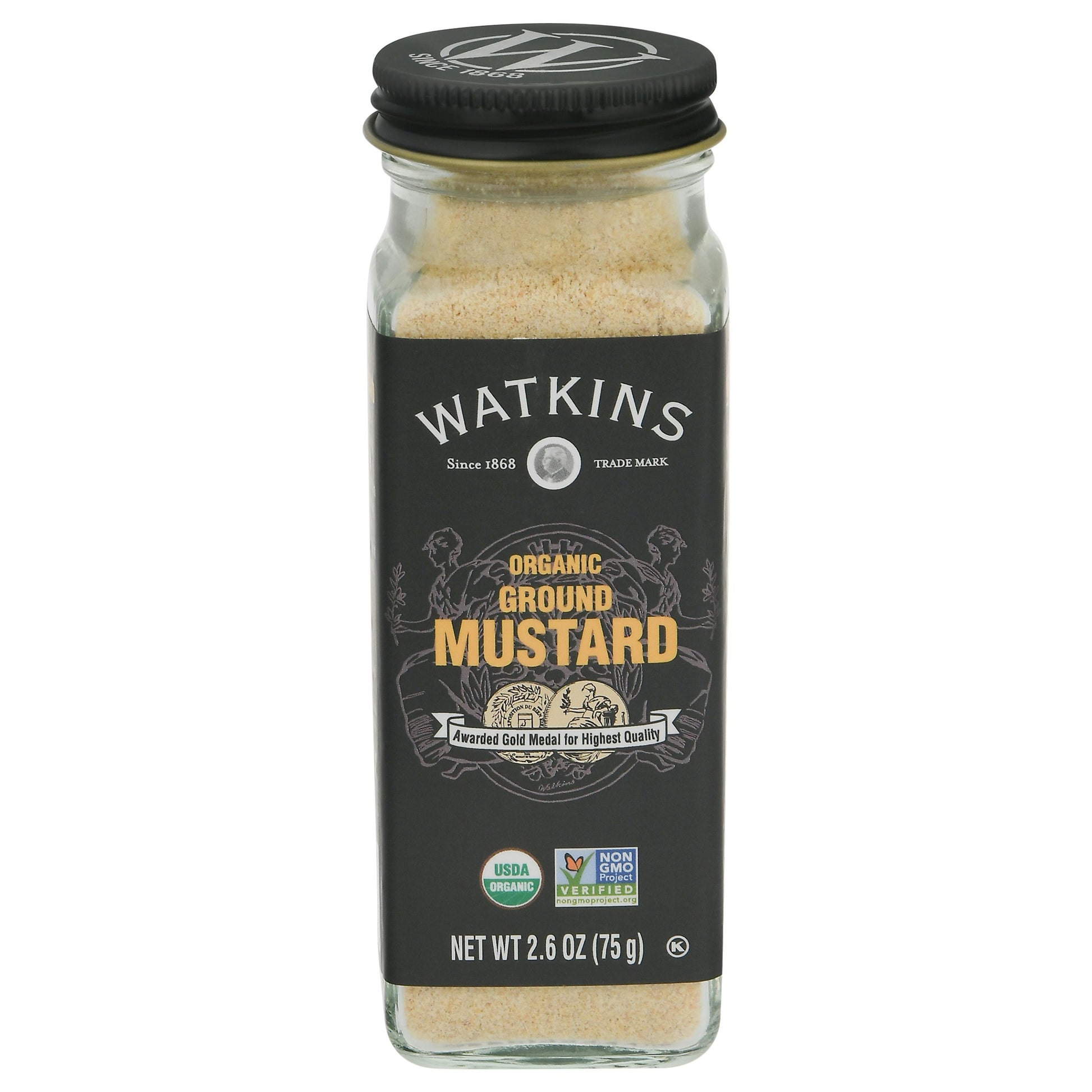 Watkins Mustard Yellow Ground Organic 2.6 Oz (Pack of 3)