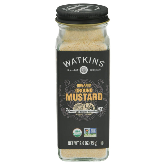 Watkins Mustard Yellow Ground Organic 2.6 Oz (Pack of 3)