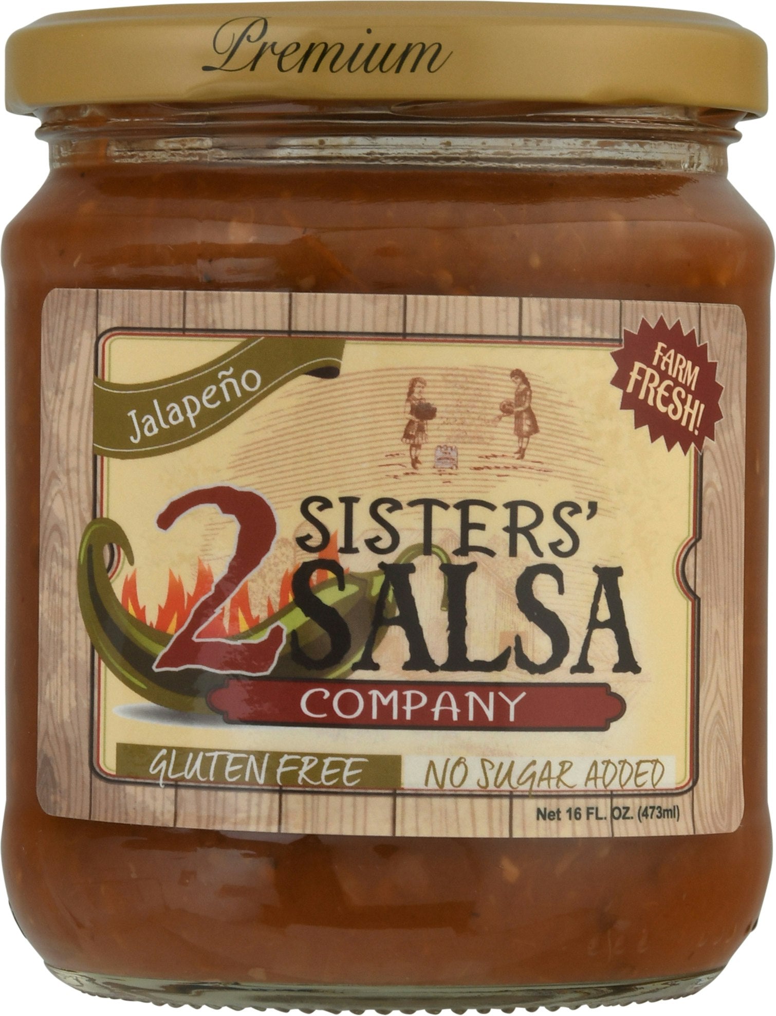 2 Sisters Salsa Jalapeno