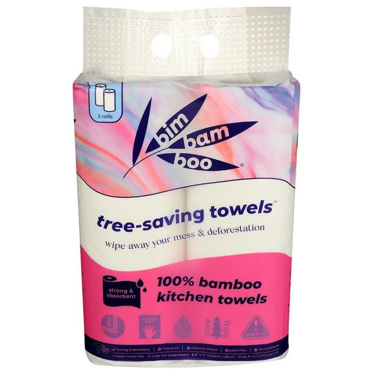 BIM BAM BOO (Pack of 10) Bim Bam Boo Paper Towels 2 Ply 2 Each