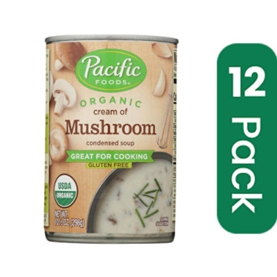 Pacific Foods - Soup Cream Mushroom 10.5 oz (Pack of 12)