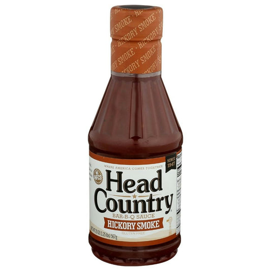 Head Country Hickory Smoke BBQ Sauce 20 Oz Pack of 6