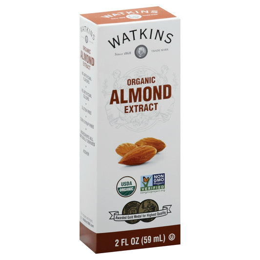 Watkins Extract Almond Organic 2 FO (Pack of 12)